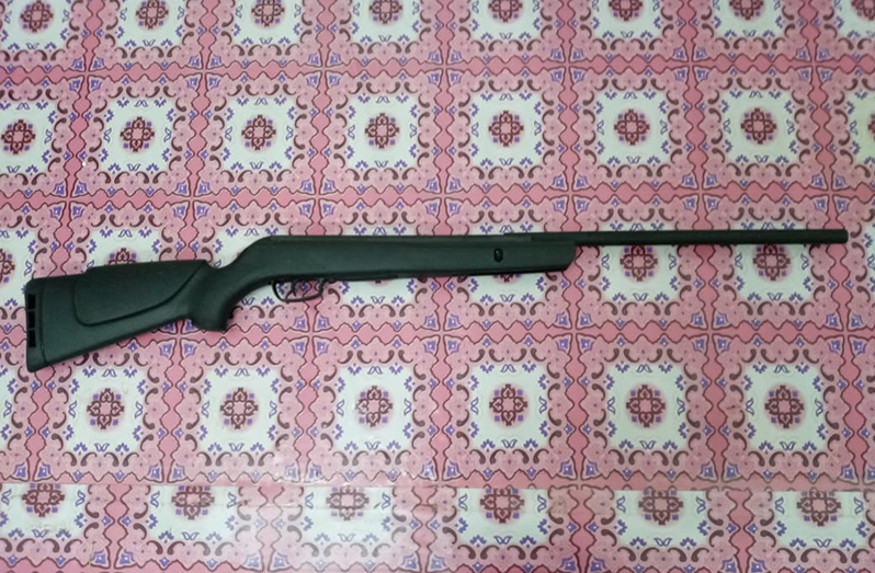The air gun that was seized by police