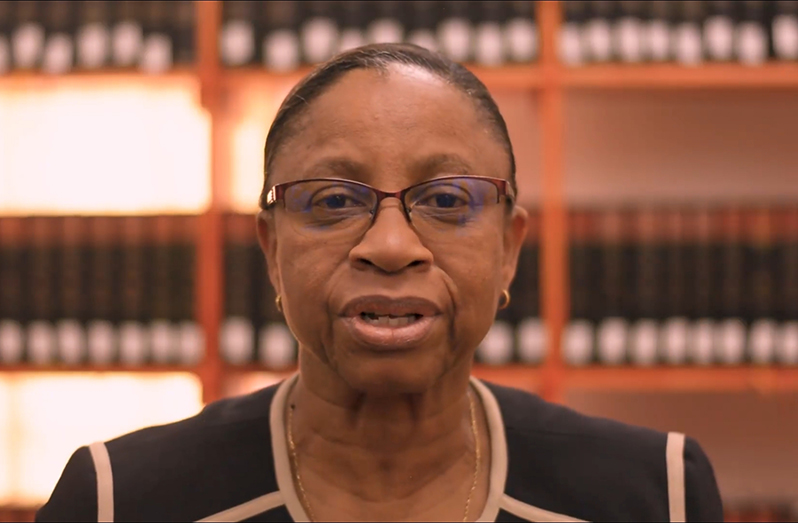 Acting Chief Justice, Roxane George