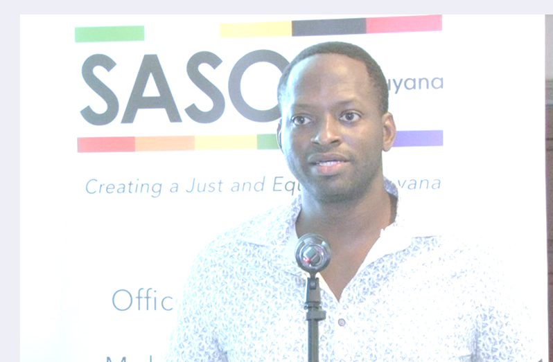 Joel Simpson, Managing Director of SASOD Guyana