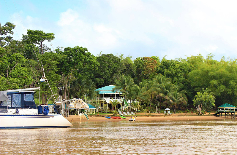 The Baganara Island and the Hurakabra River resorts have put in place proper protective and preventative measures against COVID-19 and
have been given approval to reopen operations by the Guyana Tourism Authority (GTA) (Hurakabra River Resort photo)