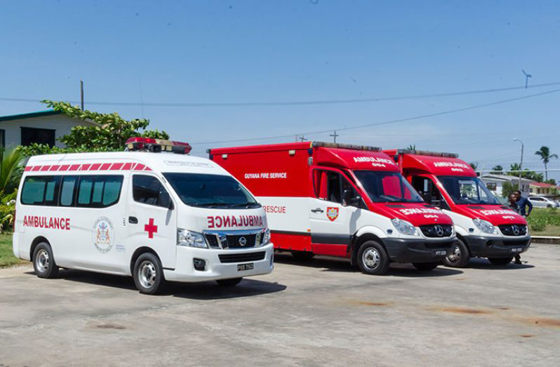 More ambulances are required for the comprehensive expansion of Guyana’s Emergency Medical Services