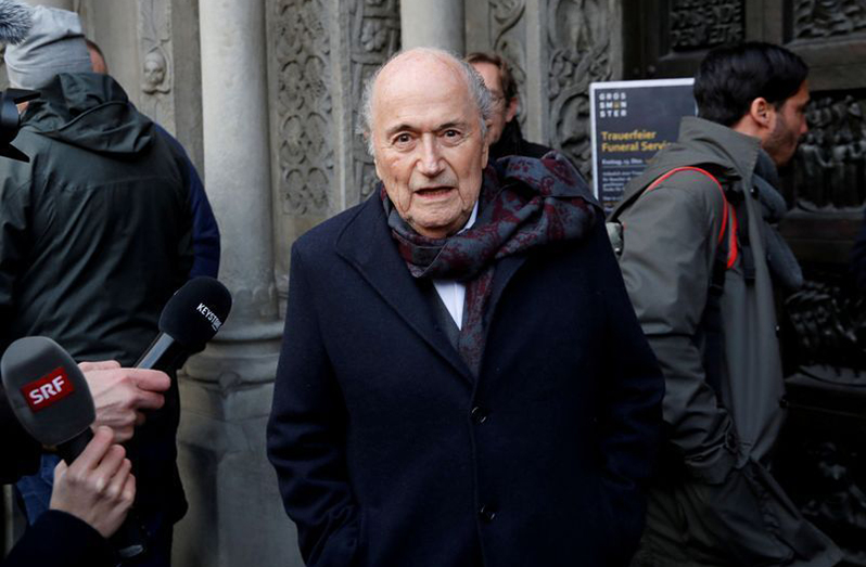 Sepp Blatter was FIFA president for 17 years.