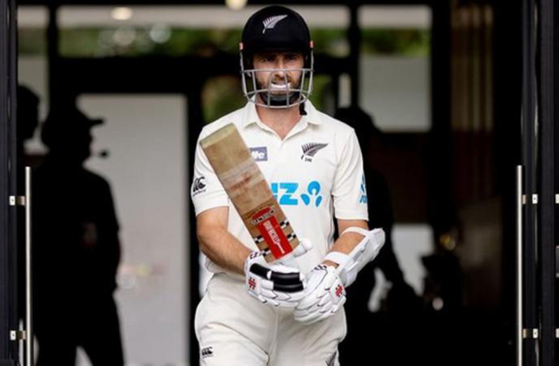 Kane Williamson converted his 24th Test ton into a fourth double-century, scoring 238 from 364 balls, including 28 boundaries.