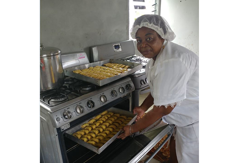 Roxanne Warde enjoying her retirement years as a caterer