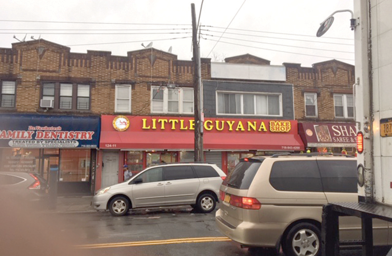 A section of the popular Liberty Avenue in "Little Guyana" Richmond Hill, Queens, New York (Photo by Francis Quamina Farrier)