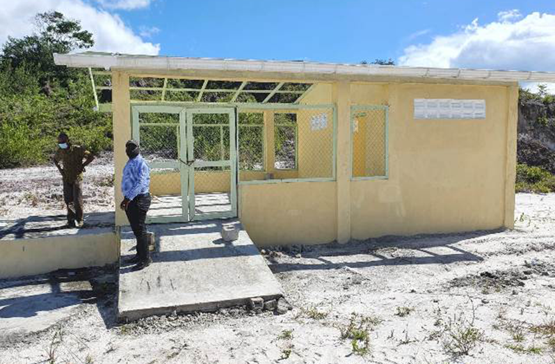 The building (now abandoned) that was supposed to have housed the Coomacka block-making project and that was reportedly given  $4.496 million