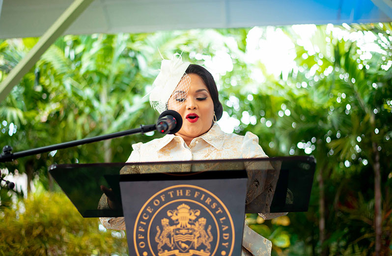 First Lady raises $6M to fight period poverty - Guyana Chronicle