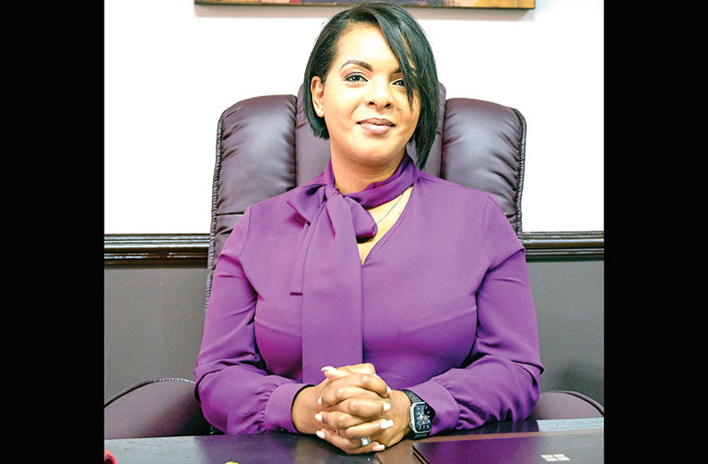 Businesswoman and one of the cofounders of the Women’s Chamber of Commerce and Industry Guyana (WCCIG), Kerensa Gravesande-Bart says gender equity-  not equality – once achieved, will allow women to be afforded the same opportunities as men in society (Samuel Maughn photo)