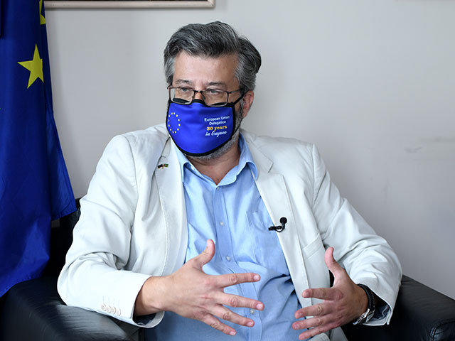 EU Ambassador to Guyana, Fernando Ponz Cantó