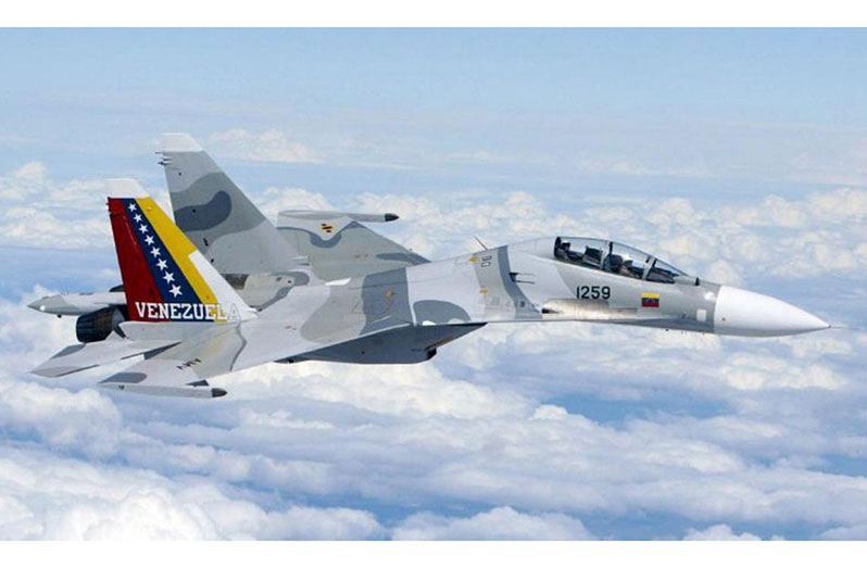 A Sukhoi Su-30?K2 fighter aircraft owned by Venezuela (Defpost.com photo)