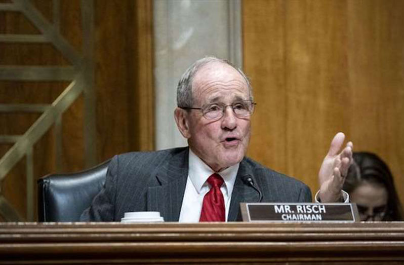 Chairman of the Senate Committee on Foreign Relations Jim Risch (Photo: Bloomberg/Al Drago)