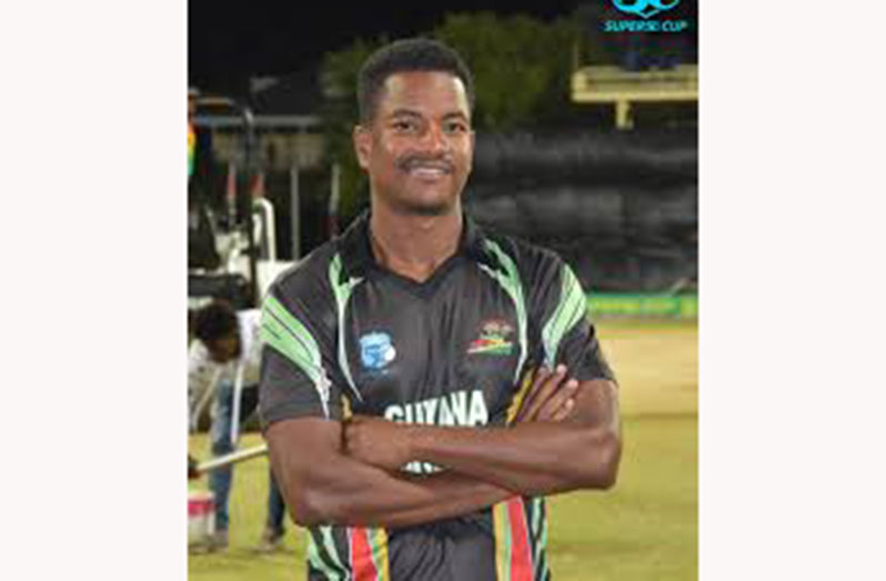 Guyana Jaguars captain Leon Johnson.