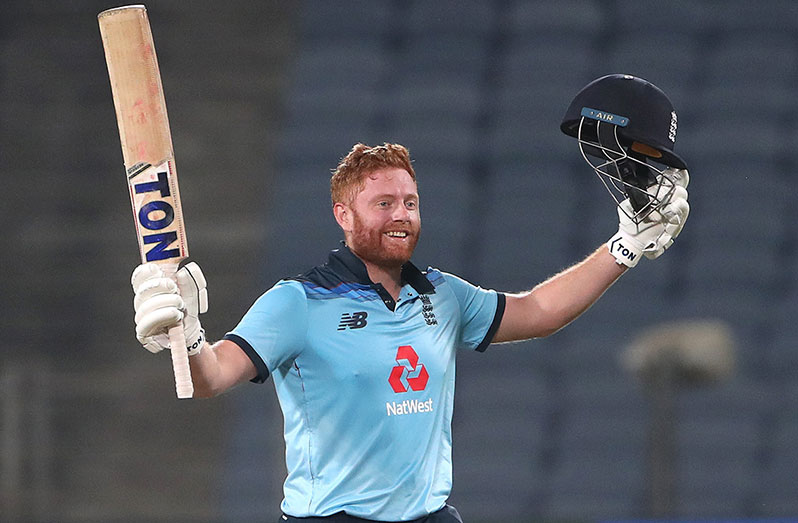 Jonny Bairstow raised his 11th ODI hundred, India vs England, 2nd ODI, Pune, yesterday.