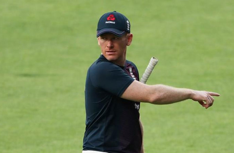 Eoin Morgan injured his hand during England's 66-run defeat in the first ODI in Pune.