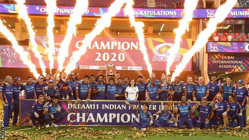 Mumbai Indians have won the IPL five times in eight years