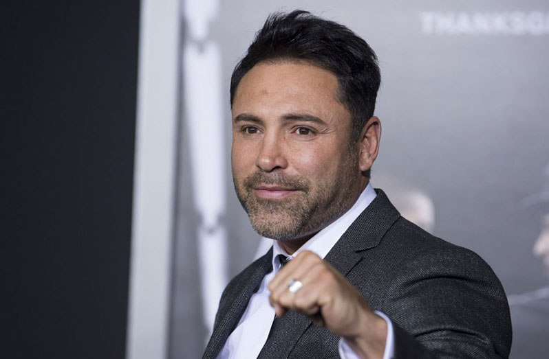 Oscar De La Hoya announced his retirement from boxing in April 2009. He had a 39-6 record before stepping away from the ring. File Photo by Phil McCarten/UPI | License Photo