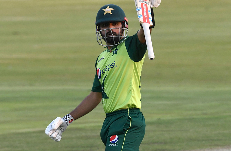 Less than 24 hours after ending Virat Kohli’s reign on top of the ODI batting rankings, the Pakistan skipper posted a hundred in the third T20 against South Africa.