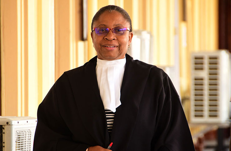 Chief Justice (ag) Roxane George