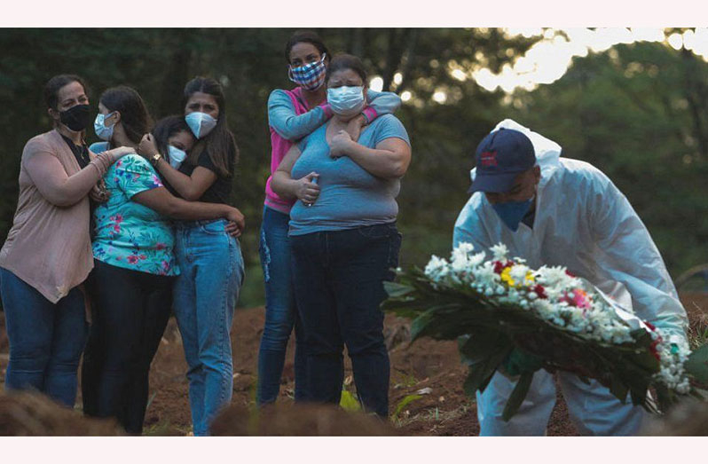 Brazil has the suffered the second highest death toll from Covid-19 in the world (BBC photo)