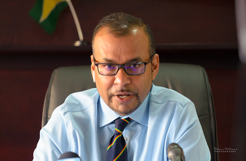 Foreign Secretary at the Ministry of Foreign Affairs and International Cooperation, Robert Persaud (Delano Williams photo)