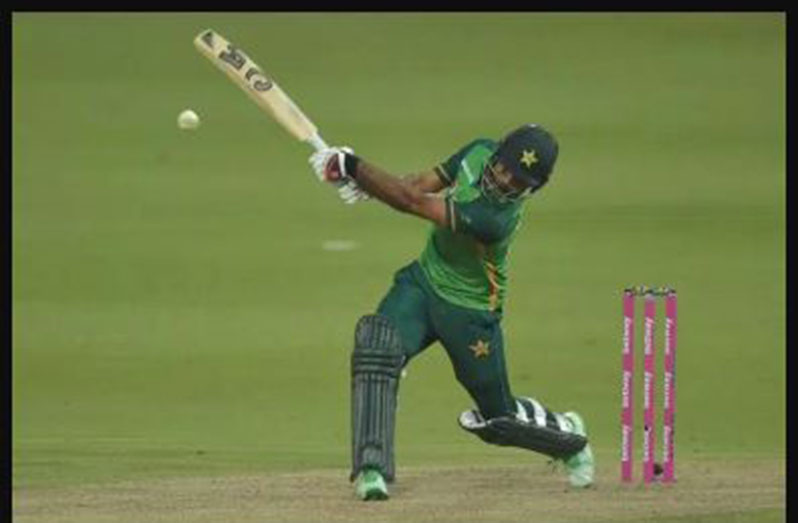 On the attack: Fakhar Zaman smashed 193 but Pakistan lost to South Africa.