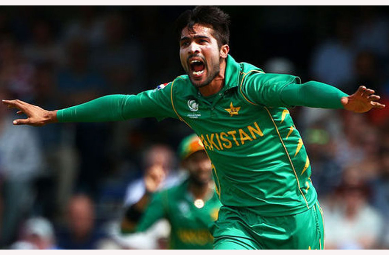 Pakistan pace bowler  Mohammad Amir