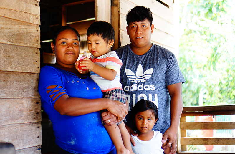 Zoreena Jeffrey, her husband and two of their three children
