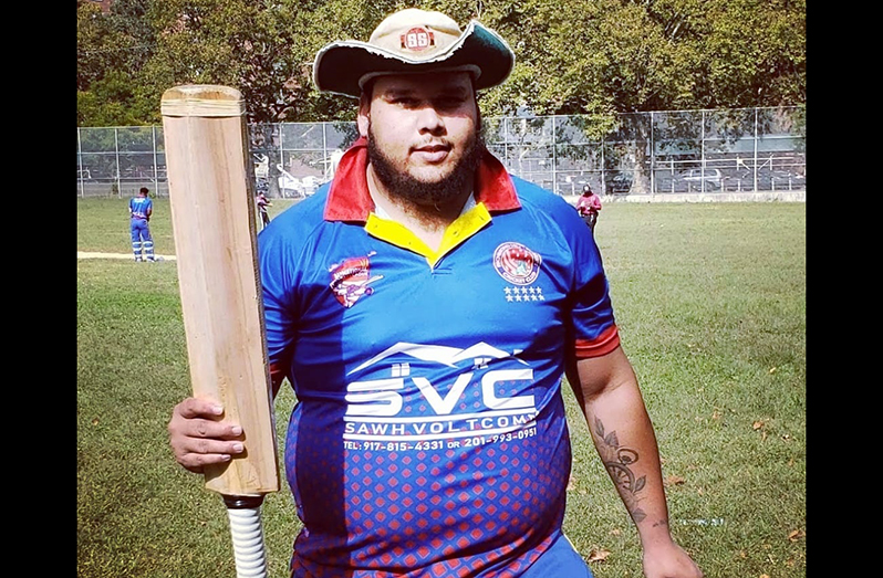 Dion Choo-wee-nam struck 19 sixes in his record-breaking innings.