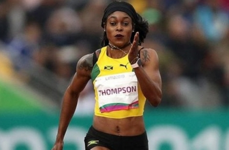 Defending Olympic 100m champion Elaine Thompson-Herah