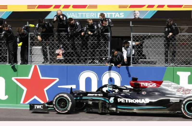 Lewis Hamilton has opened up an eight-point lead in the drivers' championship.