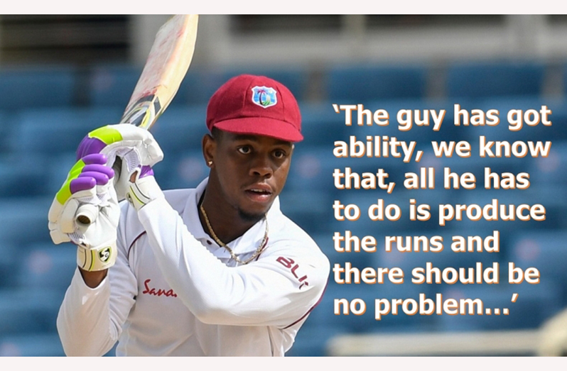 Embattled  Windies batsman Shimron Hetmyer