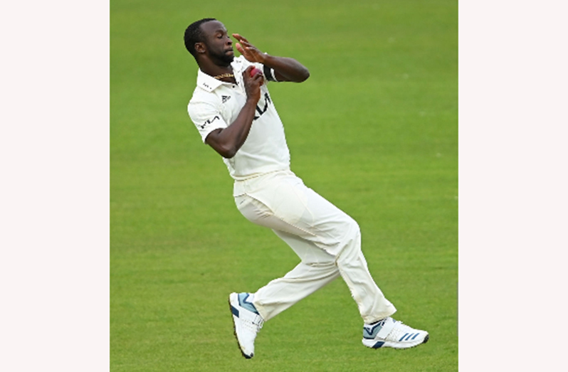 West Indies fast bowler Kemar Roach finished with a nine-wicket haul.
