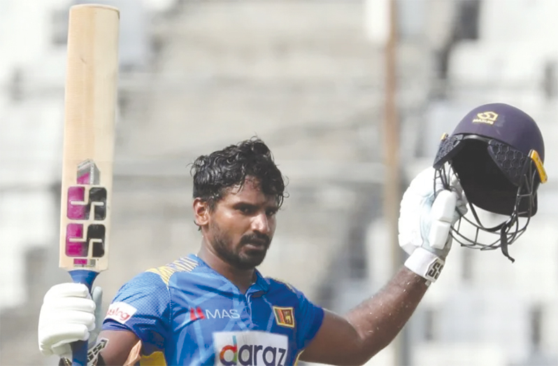 Kusal Perera 11 fours and a six in his knock of 120.  (BCB)