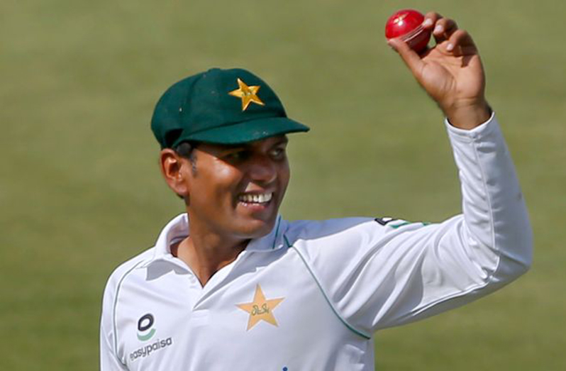 Left-arm spinner Nauman Ali claimed 5-86 to have Pakistan on the brink of an innings victory in the second Test against Zimbabwe.
