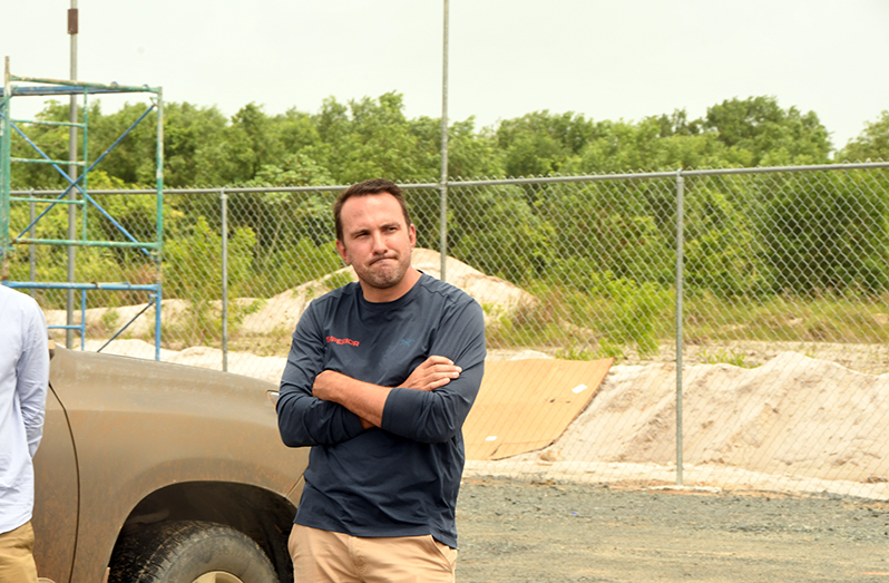 Richard Shamlin, one of the directors of Superior Concrete Incorporated (Adrian Narine photo)