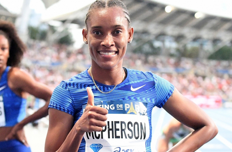 Jamaica quarter-miler Stephenie-Ann McPherson had to settle for second place in the Wanda Diamond League opener in Gateshead last weekend.