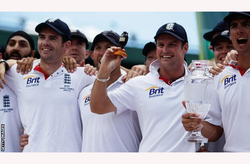 The last time England's men were victorious in Australia was in 2010-11 when Andrew Strauss' side won 3-1.