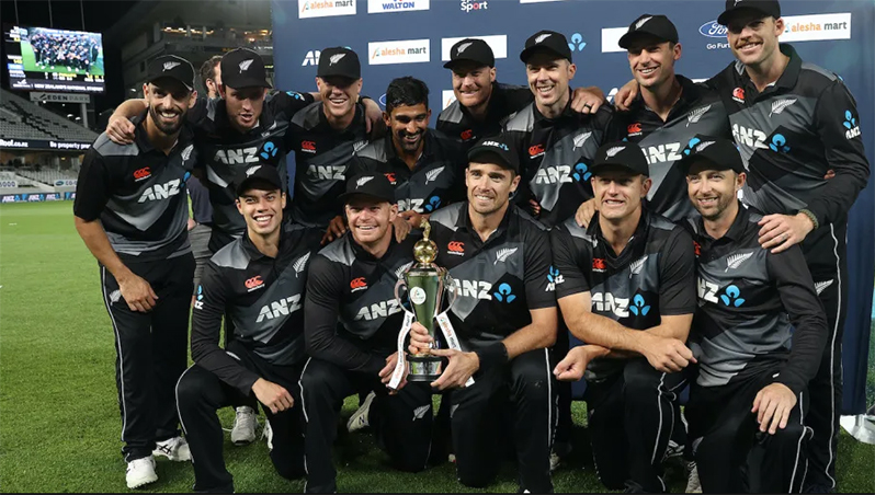 New Zealand have moved from fifth to third place in the T20I rankings  (Getty Images)