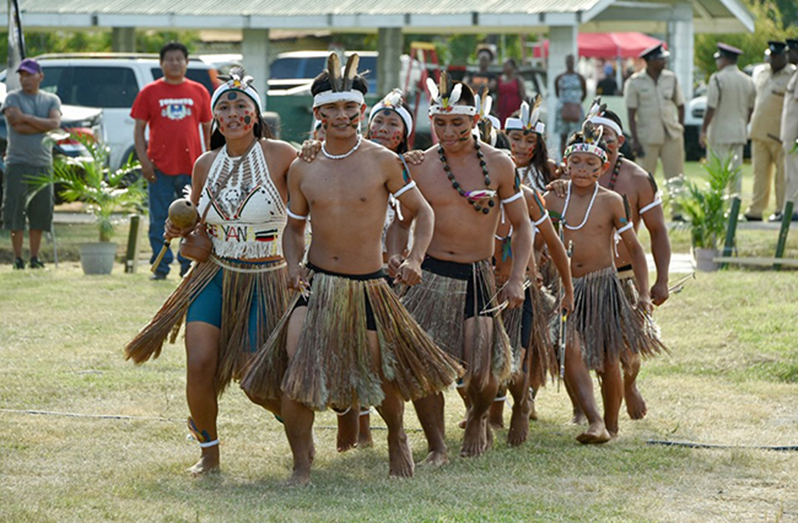 Flashback! An indigenous group performing a welcome dance at the opening ceremony of Indigenous Heritage Month at the Sophia Exhibition Site in 2019