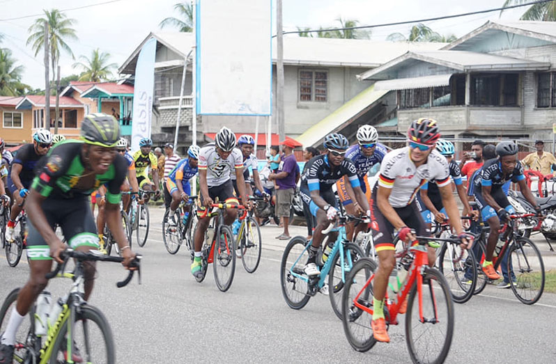 Cyclists will battle over 55 miles and 40 miles (Masters and Females) on Sunday.