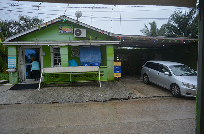 Clint Anthony Higgins’ place in North Timehri (Carl Croker photos)