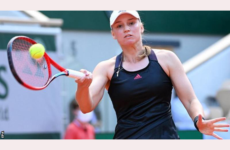 Elena Rybakina has yet to drop a set in the French Open so far