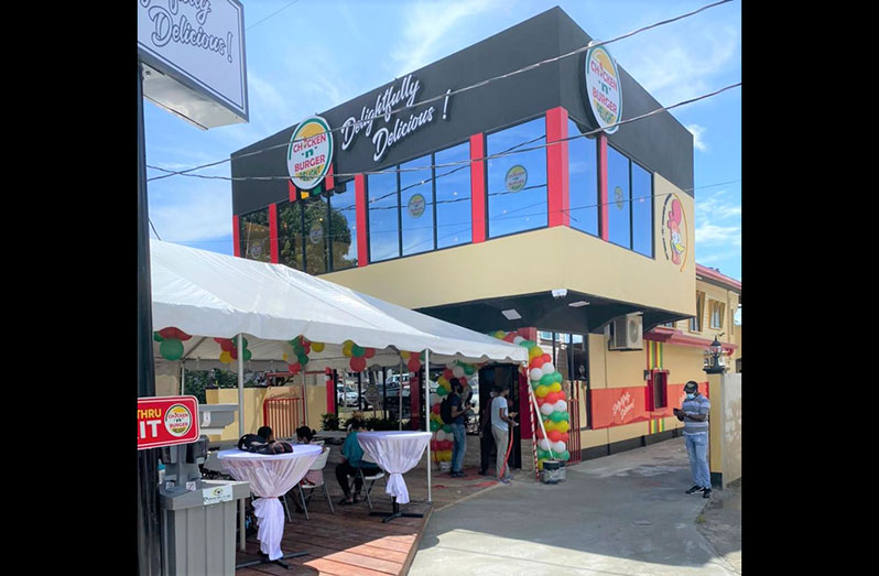 Chicken n Burger Delight opens its second branch at Leonora, West Coast Demerara