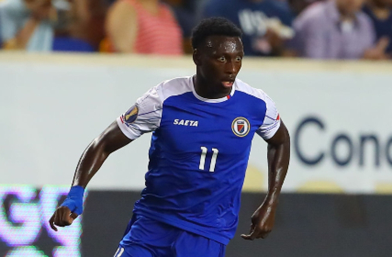 Derrick Etienne’s goal put Haiti into the second round.