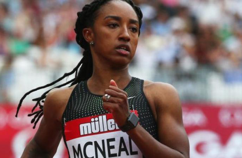 Brianna McNeal won gold in the 100m hurdles at the 2016 Olympic Games in Rio.