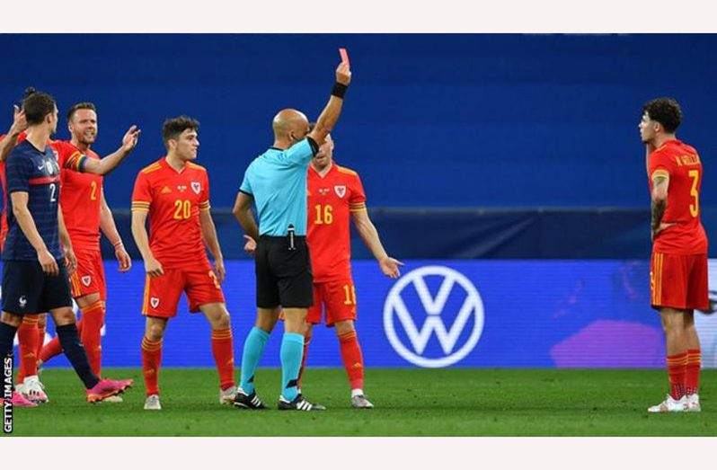 Liverpool full-back Neco Williams was making his 10th appearance for Wales.