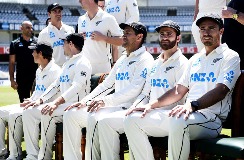 Tim Southee, Kane Williamson and Ross Taylor (from right), along with Trent Boult and BJ Watling, bring experience and dependability to the New Zealand side. (GettyImages)