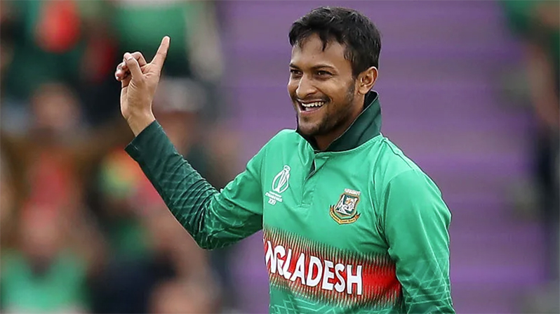 Bangladesh all-rounder Shakib Al Hasan