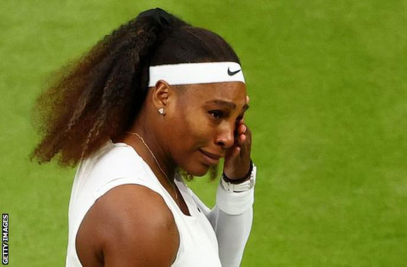 Serena Williams had won all 19 of her previous first-round matches at the All England Club.