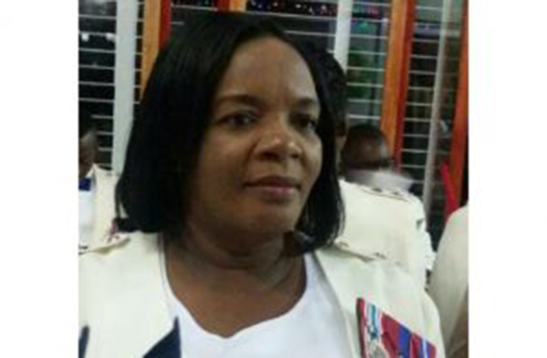 Police Finance Officer, Woman Senior Superintendent (ag) Marcelene Washington